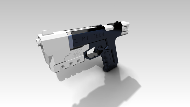 cyberpunk 2077 miltech vindicator Model do druku 3D .c4d .max .obj .3ds .fbx .stl .blend 