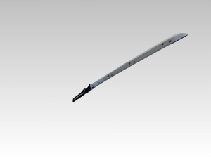 raidens blade metal gear rising revengeance 3d print model 3D-Druckmodell