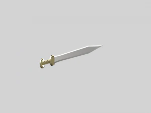 roman sword gladius 3D Model