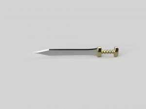 roman sword gladius 3D 模型