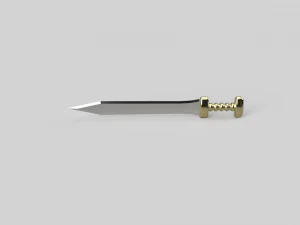 roman sword gladius 3D Model
