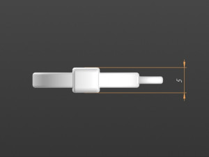 logo nissan keychain 3D 프린트 모델