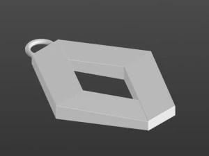 logo renaoult keychain 3D Print Model