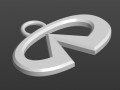 logo infiniti keychain Modello di stampa 3D