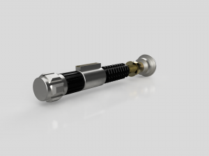 obi-wan kenobi lightsaber 3d print model Modèles 3D en vedette
