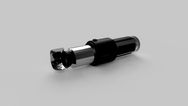 yoda lightsaber 3d print model 3D 打印模型 .c4d .max .obj .3ds .fbx .stl .blend