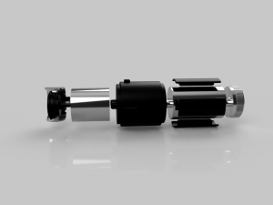 yoda lightsaber 3d print model 3D 打印模型
