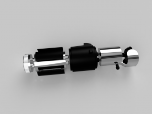 yoda lightsaber 3d print model 3D 打印模型
