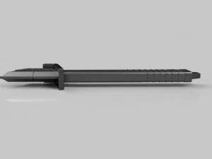 dark lightsaber from mandalorian 3D Print Model