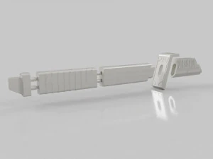 dark lightsaber from mandalorian 3D Print Model