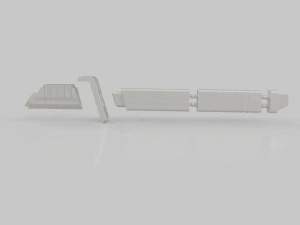 dark lightsaber from mandalorian 3D Print Model