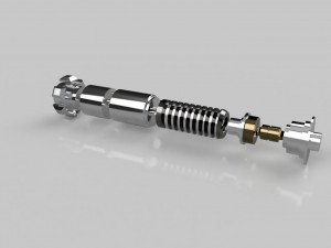 luke skywalker lightsaber 3d print model 3D Print Model