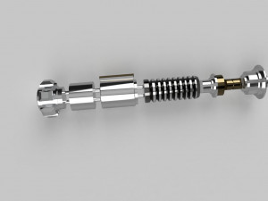 luke skywalker lightsaber 3d print model 3D Print Model