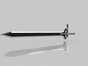 kirito sword sword art online 1 3D Model