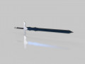 kirito sword sword art online 2 Modelo 3D