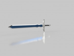 kirito sword sword art online 2 3D Model