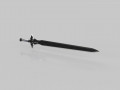 kirito sword sword art online 4 Model 3D