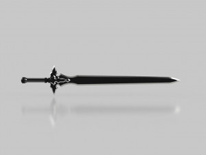 kirito sword sword art online 4 3D मॉडल