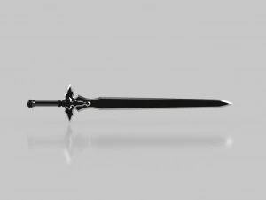 kirito sword sword art online 4 3D Model