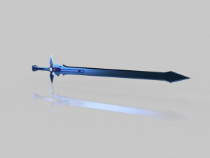 kirito sword sword art online 5 3D Model