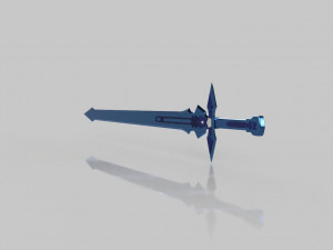 kirito sword sword art online 5 Modelo 3D