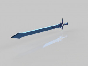 kirito sword sword art online 5 Modelo 3D