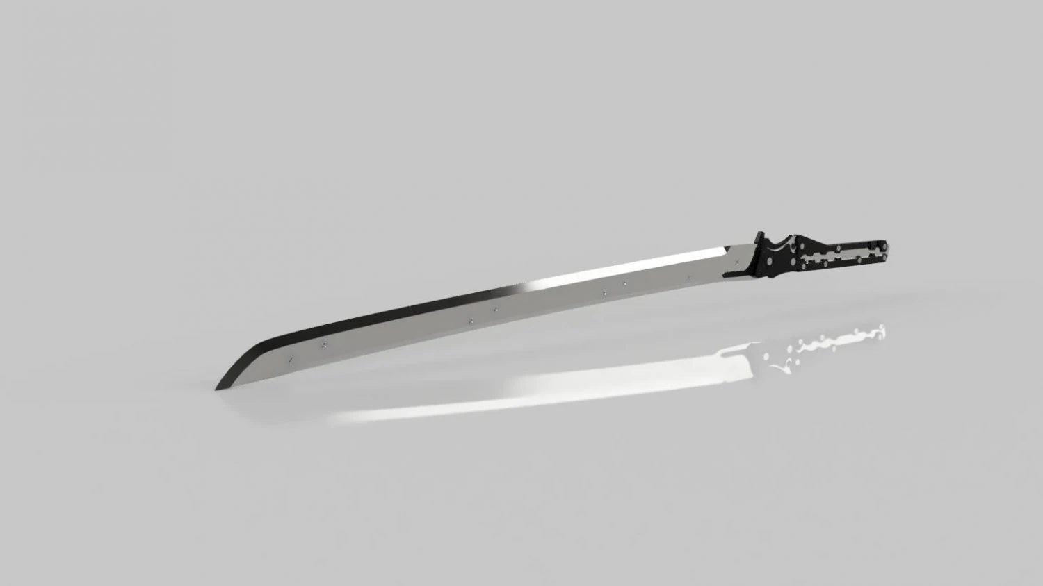 raidens blade metal gear rising revengeance 3D Model .c4d .max .obj .3ds .fbx .stl .blend 