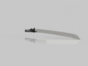 raidens blade metal gear rising revengeance 3D Model