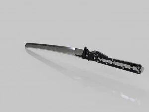 raidens blade metal gear rising revengeance 3D Model
