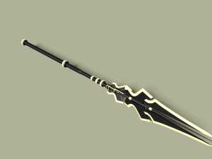 sci fi spear 3D Model