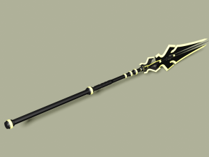 sci fi spear 3D Model
