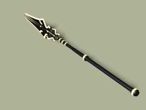 sci fi spear 3D Model