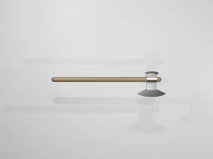 low poly melee pack 3D Model