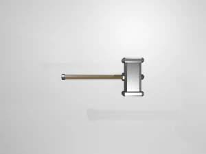 low poly melee pack 3D Model