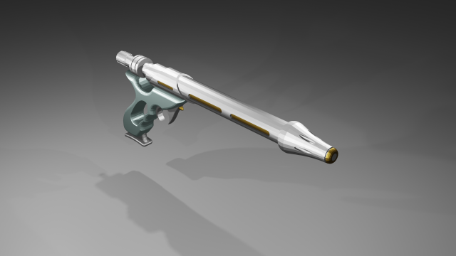 star wars jango fett blaster westar 34 3d print model 3D Принт Модель .c4d .max .obj .3ds .fbx .stl .blend 