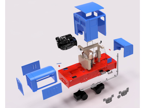 T75 Billard scale 1-13-3 45mm 3D Print Model