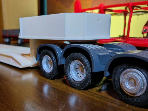1-24 scale road transport trailer 3D Print Model