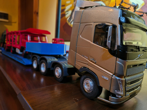 1-24 규모의 도로 운송 트레일러 3D 프린트 모델