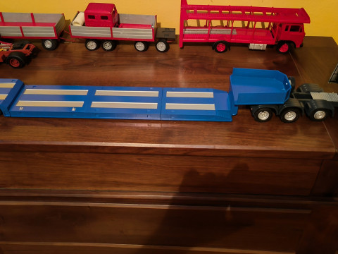 1-24 규모의 도로 운송 트레일러 3D 프린트 모델