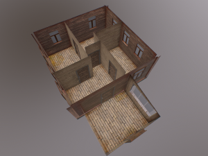 house 3D 模型