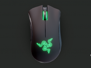 mouse razer deathadder essential 3D-Modell