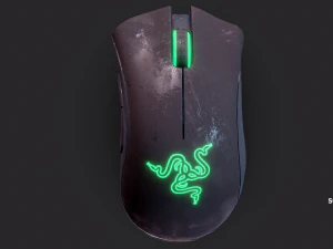 mouse razer deathadder essential 3D Model