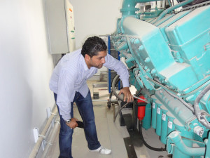 diesel generator Model 3D