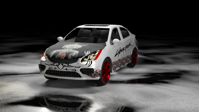 kia k2 sedan rio 2017 Model 3D .c4d .max .obj .3ds .fbx .stl .blend 