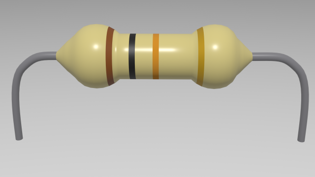 resistor10k Modelo 3D .c4d .max .obj .3ds .fbx .stl .blend 