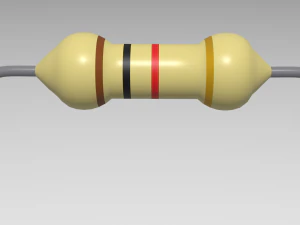 rezystor1k Model 3D