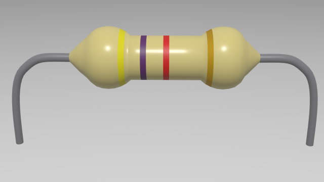 resistor47k 3D Modell .c4d .max .obj .3ds .fbx .stl .blend