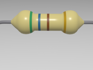 resistor560 3D Model