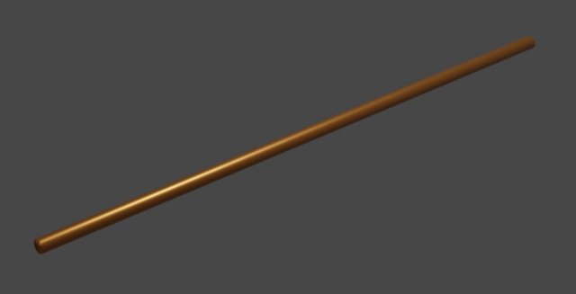 hilo metalico 3D Model .c4d .max .obj .3ds .fbx .stl .blend 