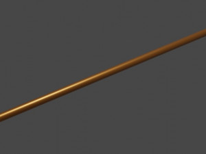 hilo metalico 3D Model